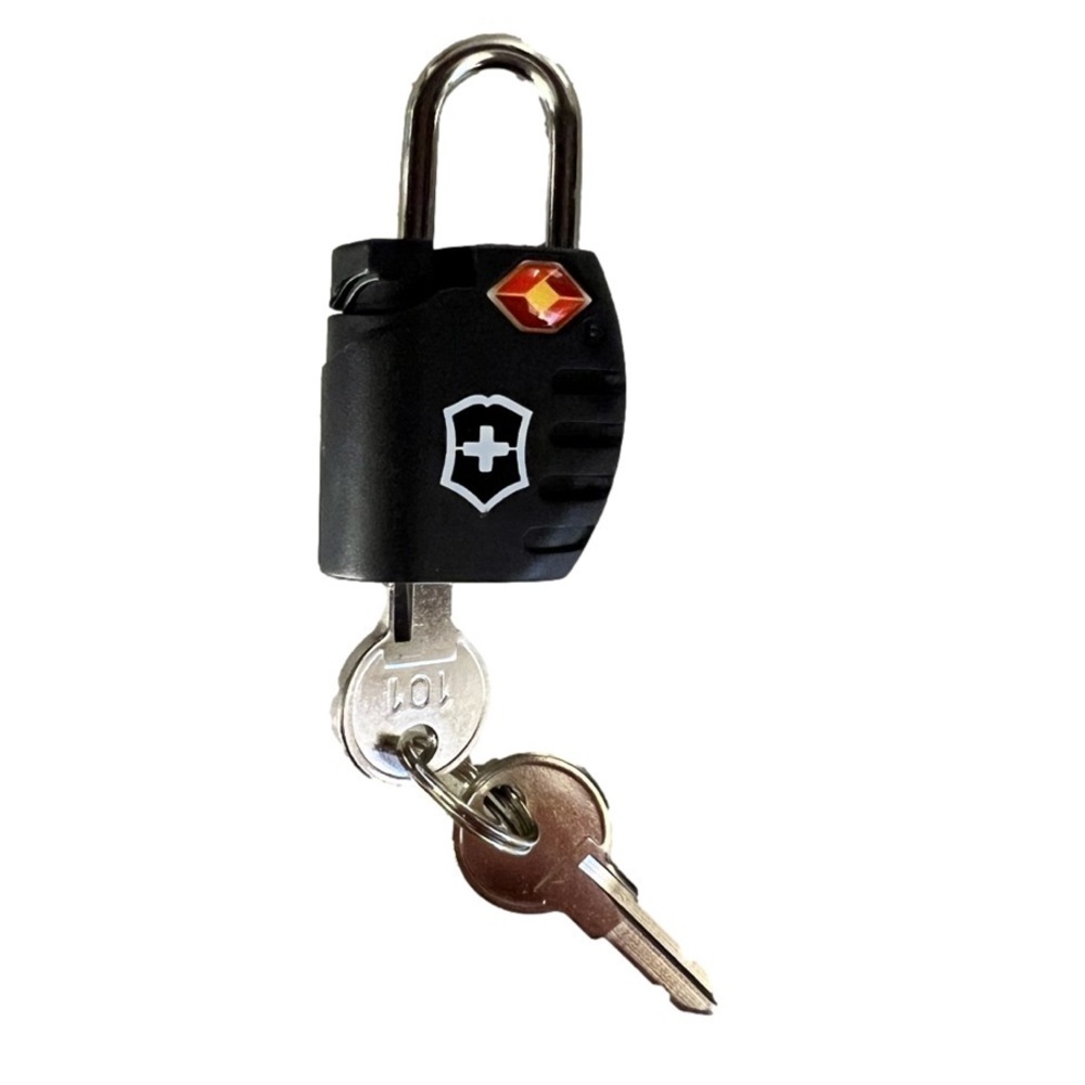 Howell Lightweight Durable Polycarbonate TSA Padlock LX  Black Brand New